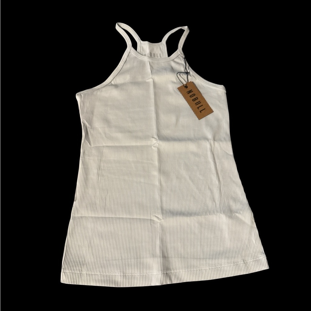 NOBULL Ribbed Tank Top -Frost Blue